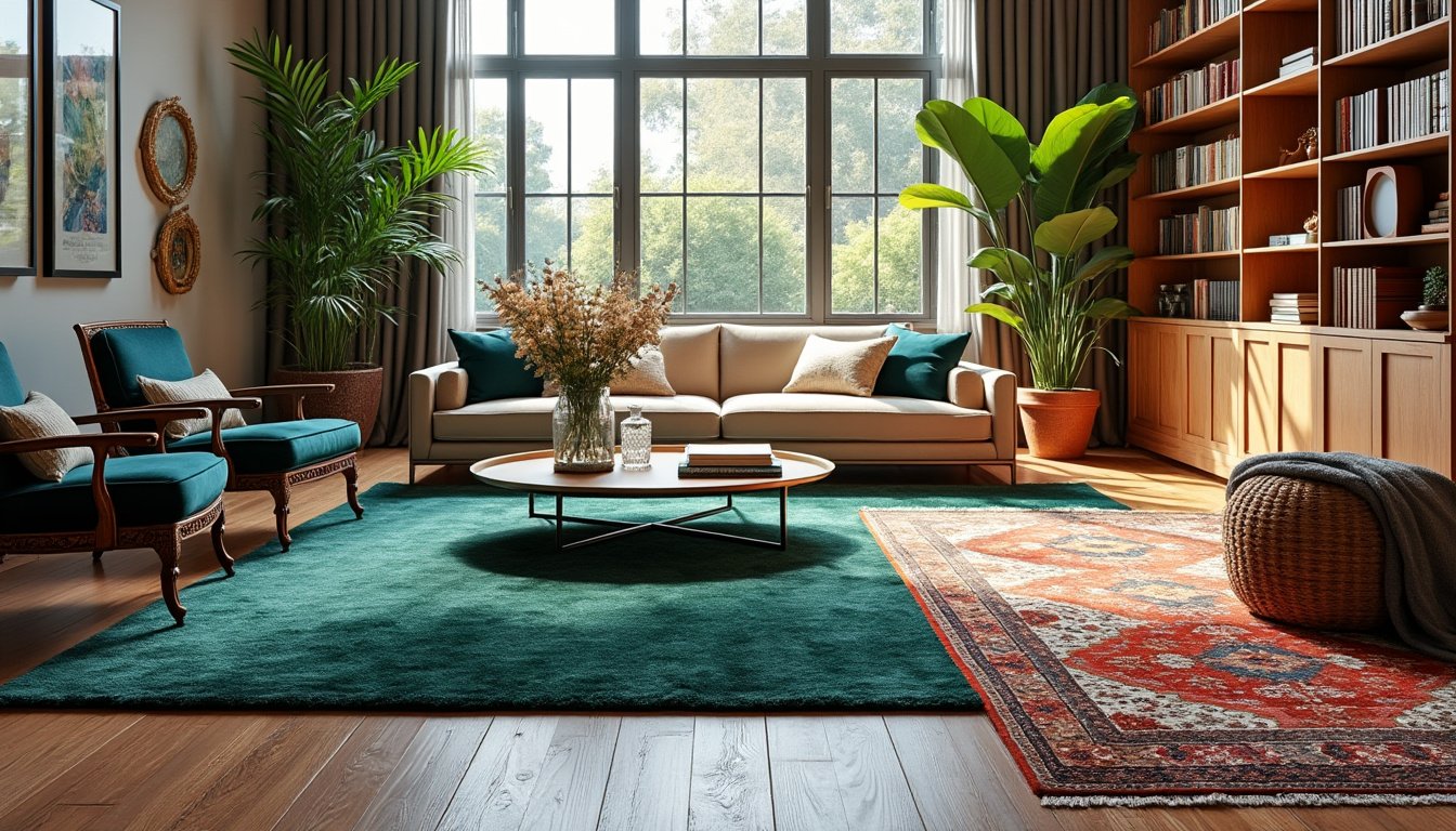 Les tapis : l’élément clé d’une décoration réussie