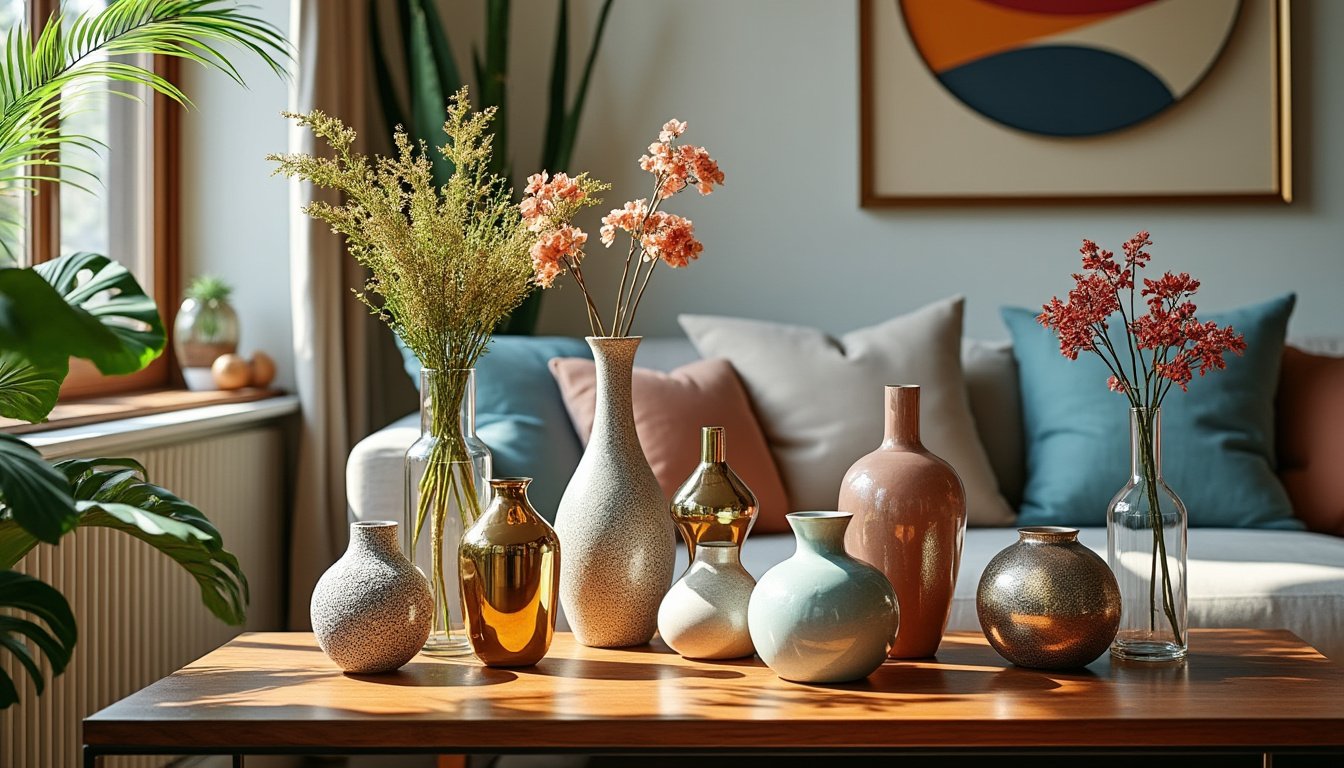Les vases : un atout décoratif incontournable pour votre intérieur