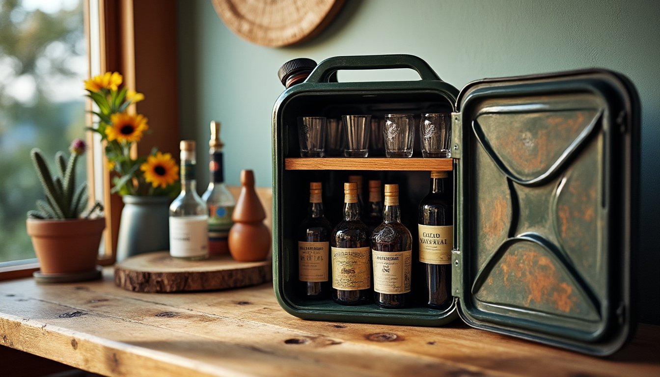 découvrez comment transformer un jerricane en bar unique grâce à nos idées diy et conseils d’aménagement pour un coin convivial et original chez vous.